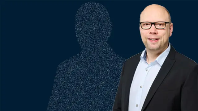 Portrait of Eddy Ilg, Professor of Department Computer Science & Artificial Intelligence Computer Vision at the University of Technology Nuremberg and speaker for the BCAI guest lecture series.