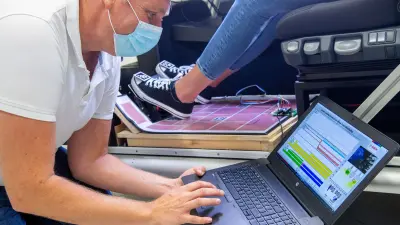 Prototype smart foot mat