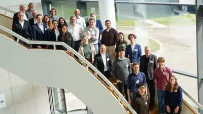 Group photo of the participants at the 2025 presentation event of the Bosch Research Foundation at the Bosch Research Campus in Renningen.