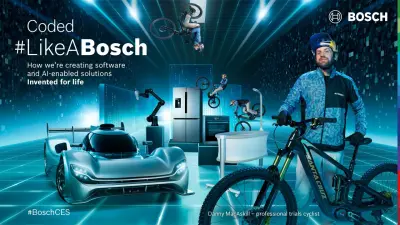 At CES 2025, Bosch will showcase software and AI-enabled products