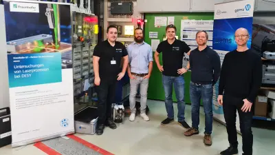 Die Bosch Forschung schweißt mit Lasern am Deutschen Elektronen-Synchrotron (DESY) und macht sichtbar, was während des Schweißens im Inneren eines Bauteils passiert.