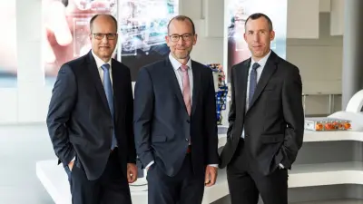 The three members of the Bosch development team – winners of the German Future Prize 2025.