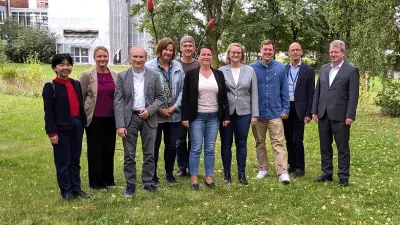 Members of the consortium of the photiomics project, including Bosch Research experts, during the joint meeting.
