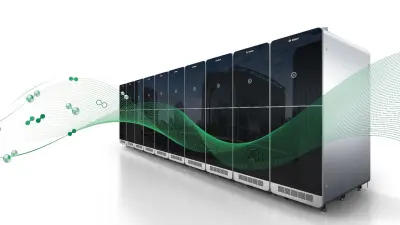 A stationary fuel cell from Bosch.