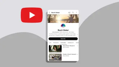 Bosch Research YouTube Playlist