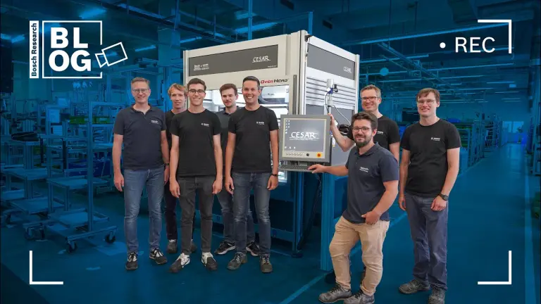 Bosch Research Blog / Versatile production – The CESA3R machine concept