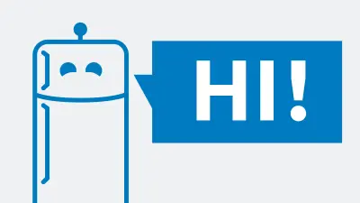 Bild von unserem FAQ Chatbot Frizz