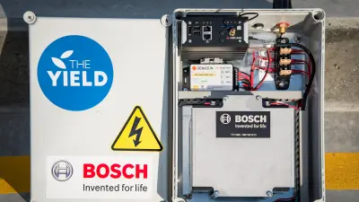 A measuring station of the Bosch ProSyst IoT platform