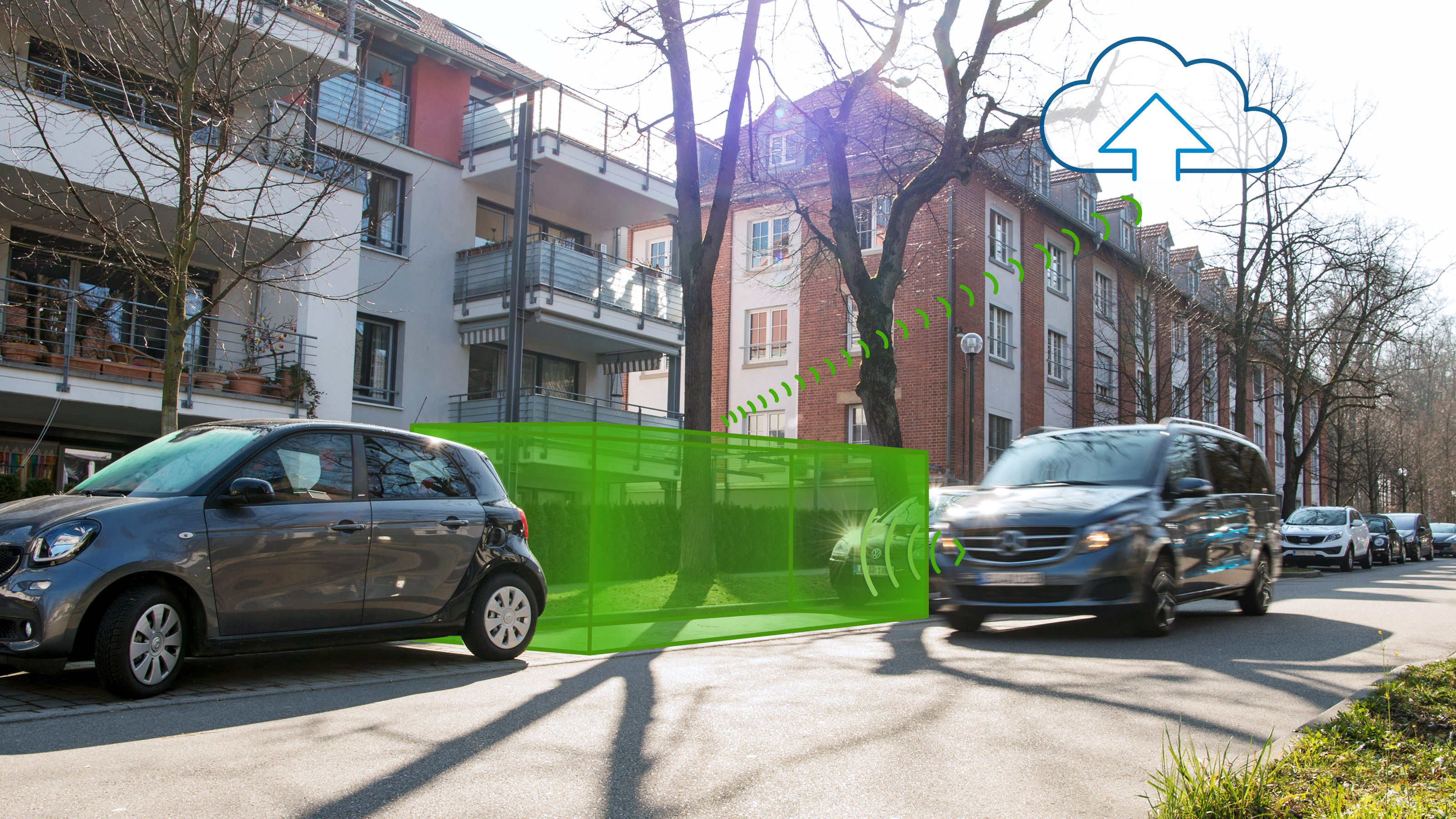 Artificial intelligence Community based parking Bosch Global