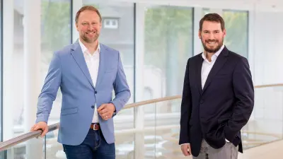 Achim Pfeffer und Volker Leder