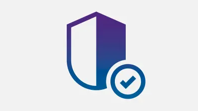 The picture shows an icon with a shield and check mark, which represents the security software.