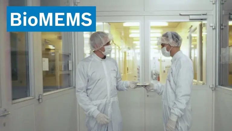 employees in a laboratory