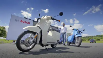 Bosch's all-electric e-kart brings EV speed and serenity to go-kart racing