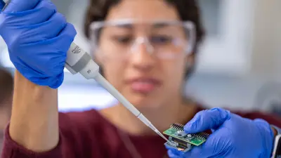 Bosch Research entwickelt an seinen US-Standorten Technologien, wie hochsensible Sensoren zur elektronischen Analyse von DNA.