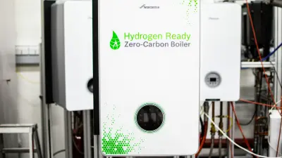 Prototyp eines neuen H2-Heizkessels