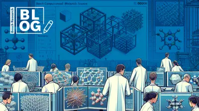 AI interpretation of the future of computational materials science.