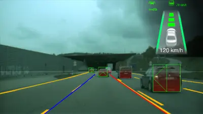 Videokamera unterstützt automatisiertes Fahren