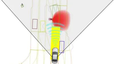 At Bosch Research our approach is to combine perception and motion planning to extract safety-critical interactions between ego and pedestrians.