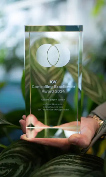 The crystal Controlling Excellence Award 2024