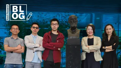 A research team consisting of Bosch Research experts and RBCN business experts: Bao Lei, Li Yuxiao, Huang Starlento, Xia Lijuan and Ye Loretta.