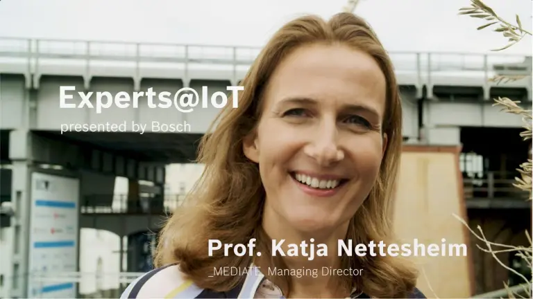 Experts@IoT: Katja Nettesheim, digital transformation expert and CEO of the consulting firm _MEDIATE