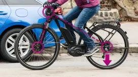 Die Animation zeigt die Funktionsweise des Bosch eBike ABS.