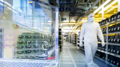 Semiconductor production in the Bosch wafer fab in Reutlingen