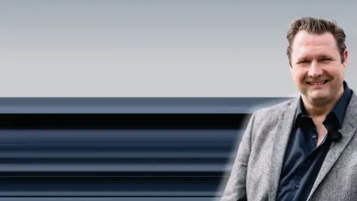 Dirk Ahlborn, Hyperloop Transportation Technologies, spricht auf der Bosch IoT-Konferenz.