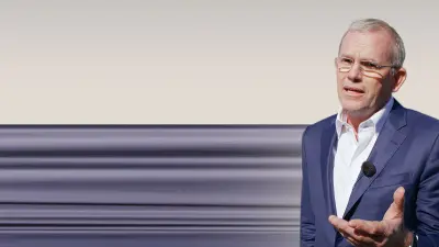 Mark Hutchinson, Präsident und Chief Executive Officer von GE Europe, auf der Bosch ConnectedWorld in Berlin 2017