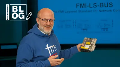 Bosch Research expert Christian Bertsch explains FMI-LS-BUS, the FMI Layered standard for network communication.