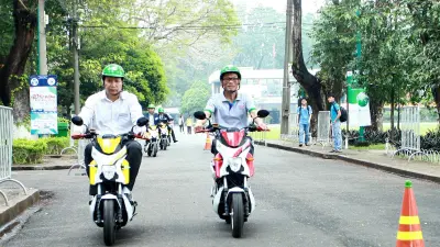 eScooter sharing systems at universities in Hanoi