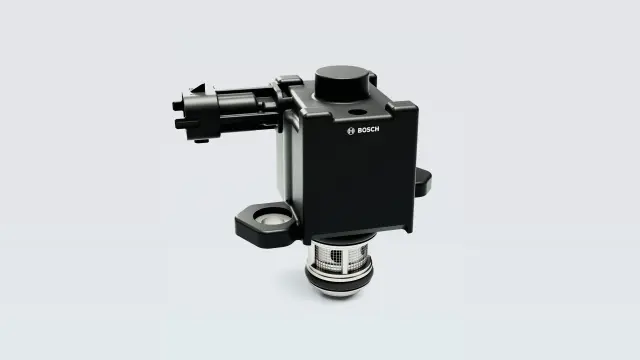 Hydrogen-gas injector of the Nokola Two Truck.