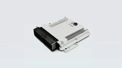 The Bosch fuel cell control unit manages and controls the fuel cell system of the Nikola Two Truck.