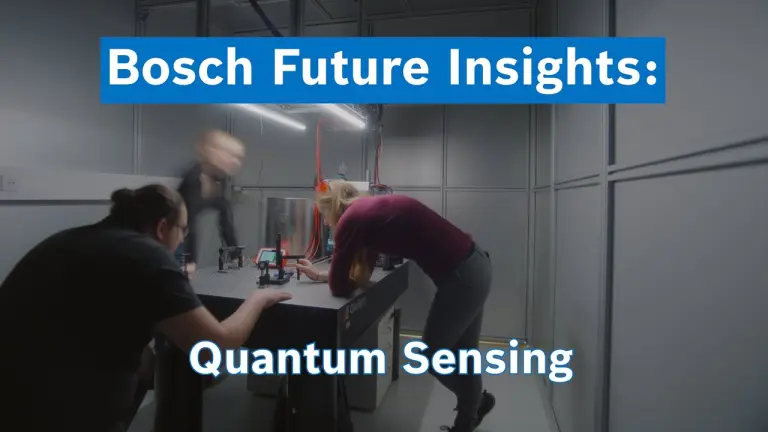Quantum Sensing Technology – Bosch Future Insights