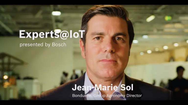 Experts@IoT: Jean-Marie Sol, Group Agronomy Director of Bonduelle