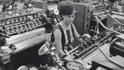 Ignition coil production in Blaichach (1964). Following the collapse of the region’s textile industry, Bosch offered the former workforce new career prospects.