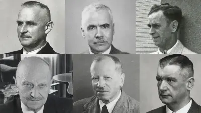 Portraits of six gentlemen
