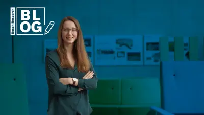 Isabelle Günther, Bosch PhD candidate on the topic hybrid additive manufacturing for power electronics, at Bosch Research Campus in Renningen, Germany.