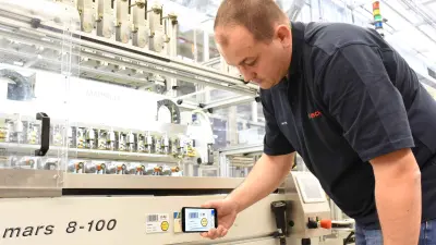 Bosch Rexroth’s plant in Homburg/Saar has been manufacturing based on the laws of the Fourth Industrial Revolution since the summer of 2014.