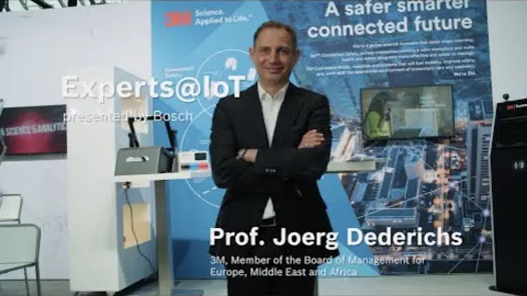 Experts@IoT: Jörg Dederichs, Member of the Board of Management at the innovative company 3M