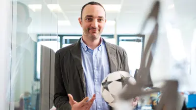Portrait of Bosch IT engineer Massimo Rosta