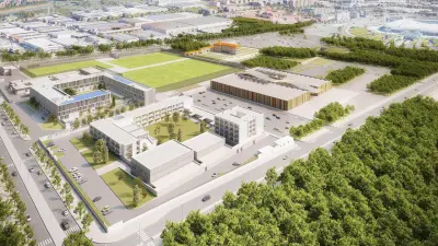 Site plan of the J-Village in Turin