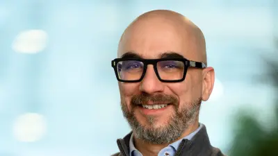 Portrait of our Bosch Research expert Alessandro Oltramari