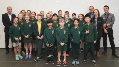 Pupils from St. Joseph's primary school