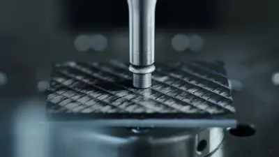 Ultrasonic self-piercing riveting joins carbon and steel.