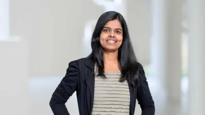 Amrutha Saseendran, PhD student at the Bosch Center for Artificial Intelligence (BCAI) since 2020.