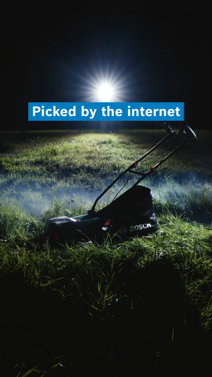 Bosch tool at night