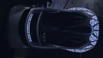 Das Connected Car von oben.