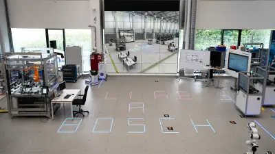 The Bosch Research segment at ARENA2036 in Stuttgart, Germany.