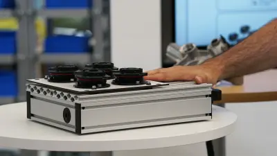Ein mechatronisches Objekt, ein Montagemodul, das Bosch Research zur Forschung am Software-defined Manufacturing in der ARENA2036 nutzt.